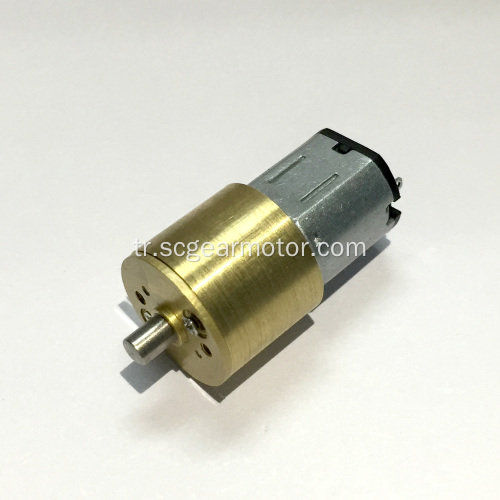 N10 1:1000 redüksiyon oranıdc dişli motor 12v